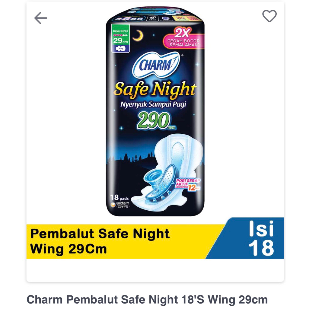 Charm Safe Night 29 cm