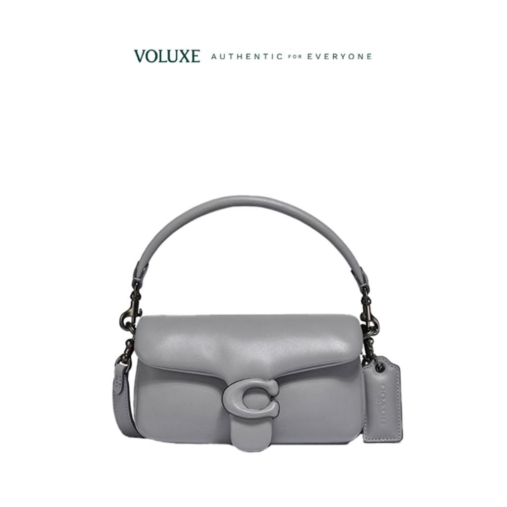 [Ready Stock] Voluxe | Ch Tabby 18 Pillow Shoulder Bag Grey