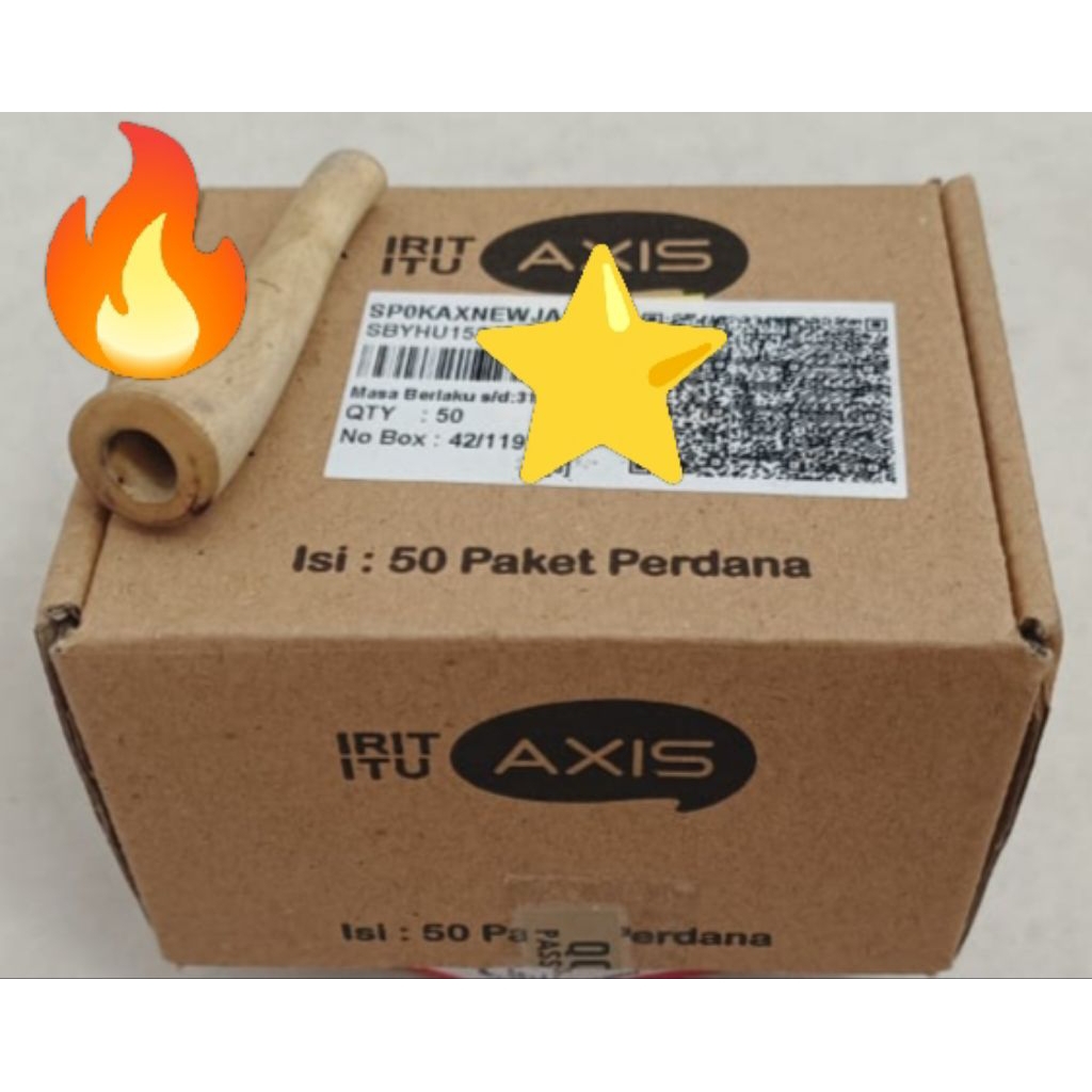 promo perdana Axis segel Acak exp 2028(jual per box)