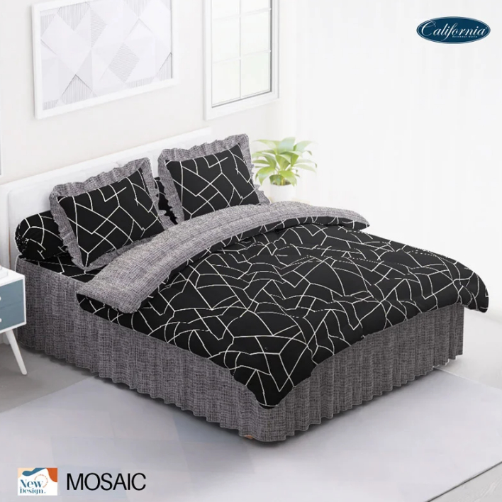 Bedcover 160 Queen Sprei Rumbai California Zico