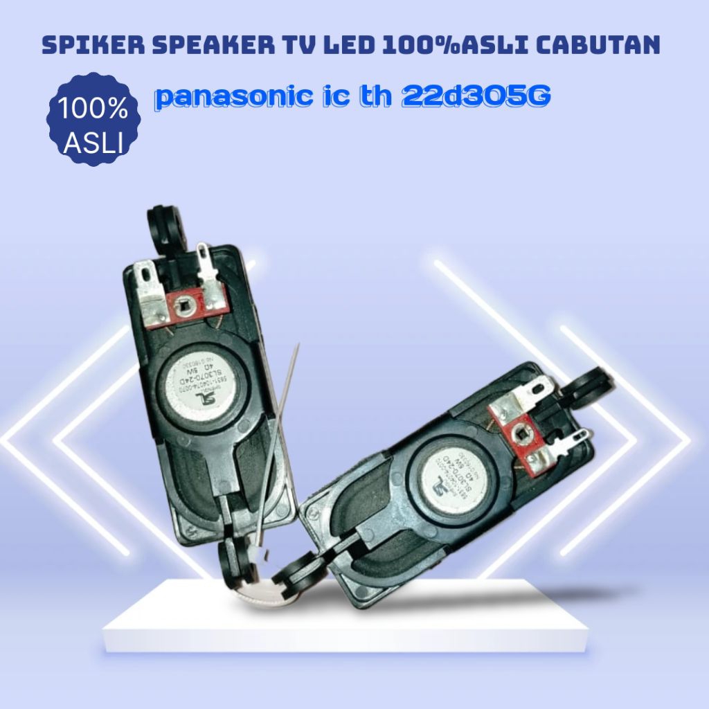 satu set speaker tv panasonic ic th 22d305G