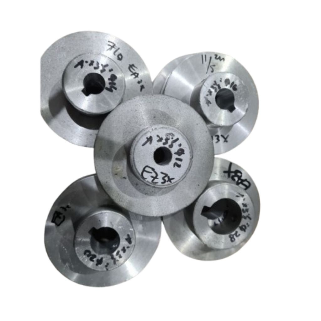 Pulley Almunium / Pully Dinamo Penggerak / Puli Penggerak Mesin Alur 1 3.5Inchi