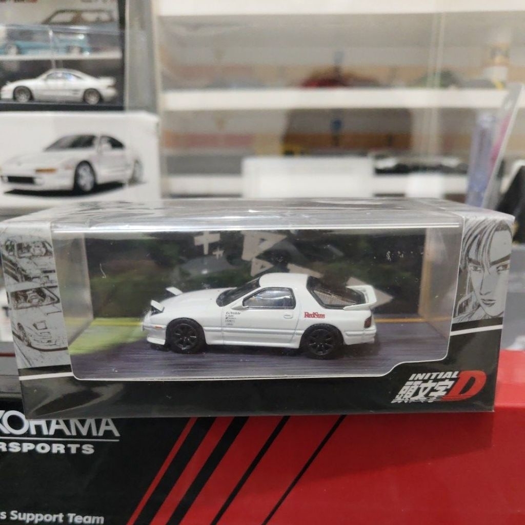 HOBBY JAPAN INITIAL D MAZDA RX7 (FC3S) RED SUNS SEGEL