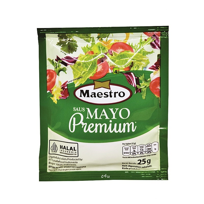 Maestro - Saus Mayonais - 25 gr SACHET KECIL