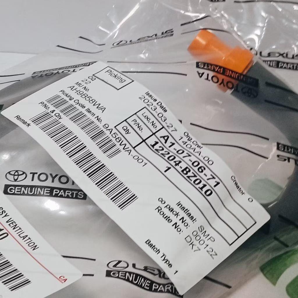 Selang Valve PCV+Valve PCV Original Toyota Avanza Xenia Rush Terios