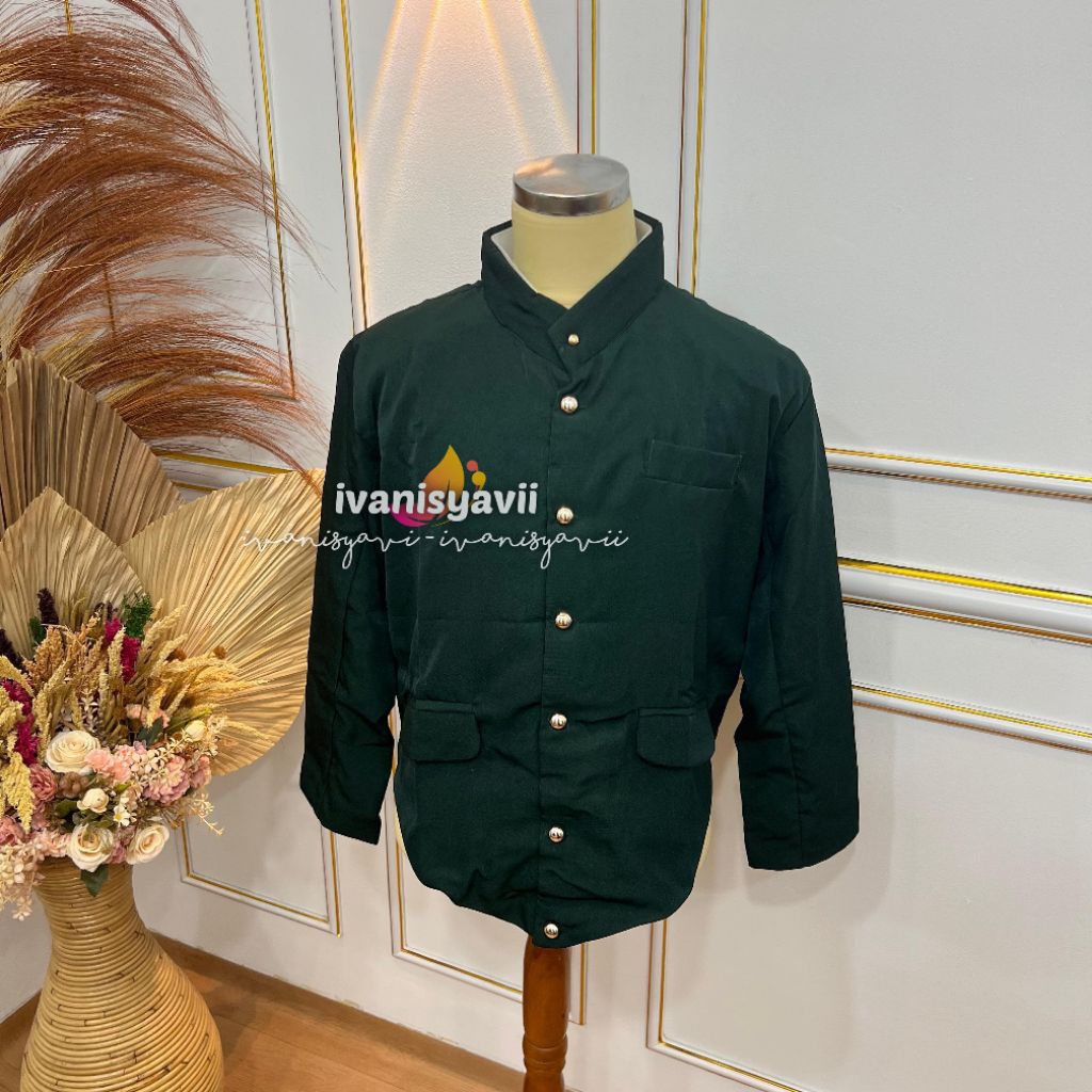 BESKAP • Beskap Warna Hijau Botol / Warna Lain - Jogja / Solo / Sunda / Hewes | ~bskp