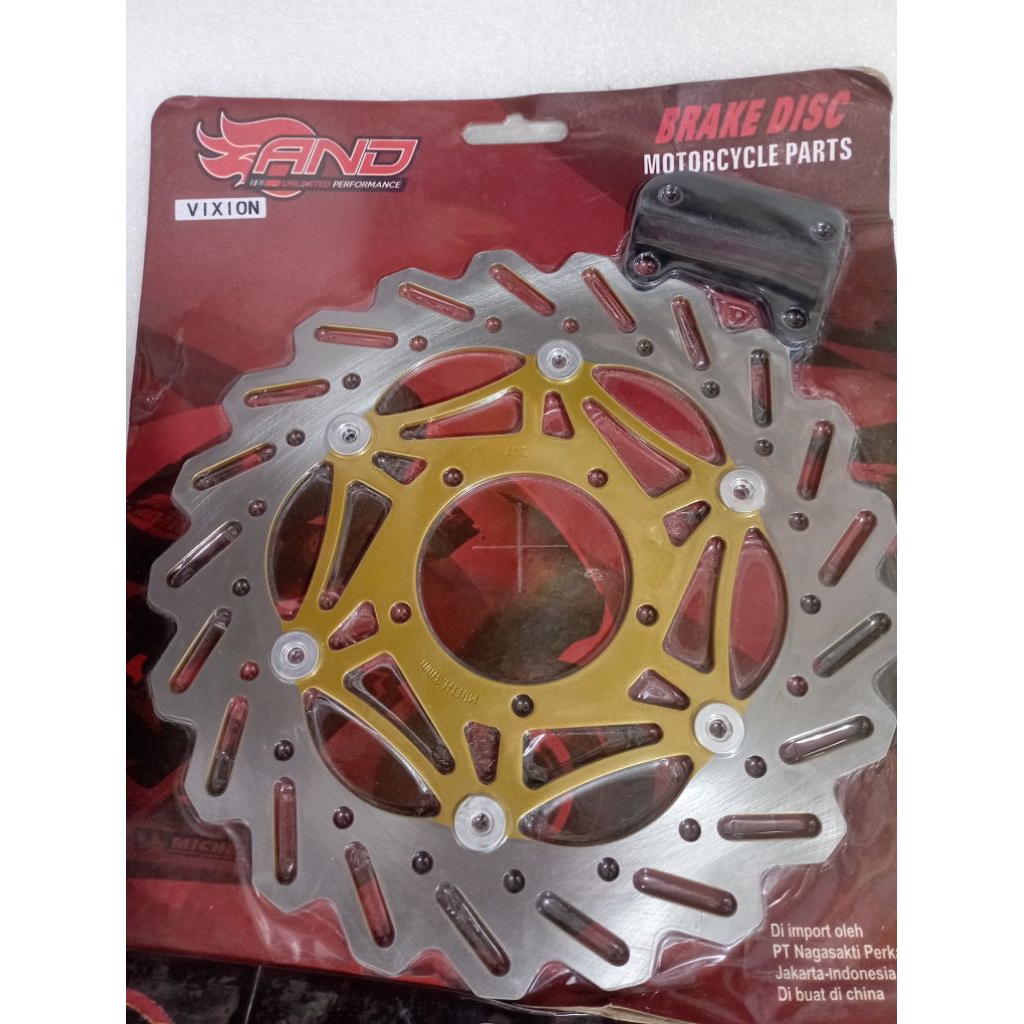 Disc Vixion 300 mm piringan cakram depan Piringan motor Vixion AND