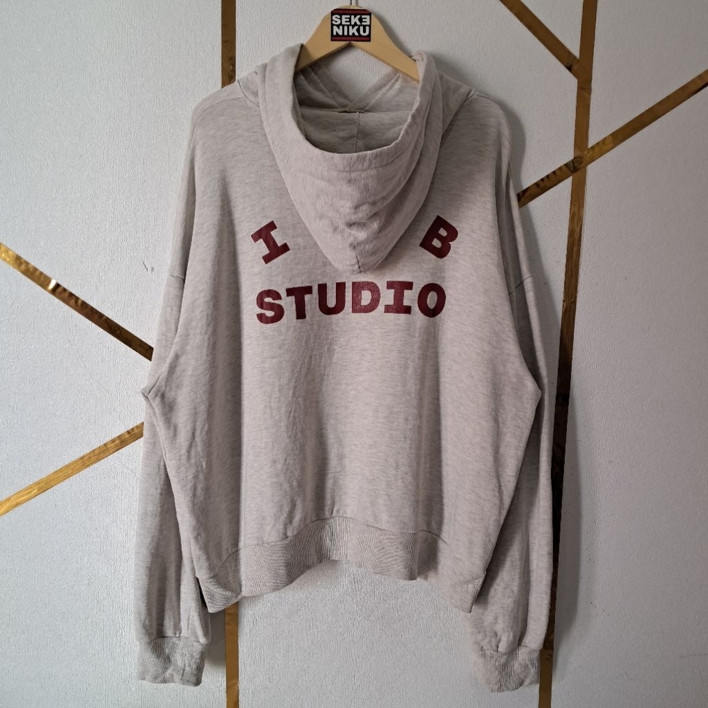 Hoodie Official IAB STUDIO Idol KPop Jeongwoo TREASURE Oversize boxy bahan babyteri