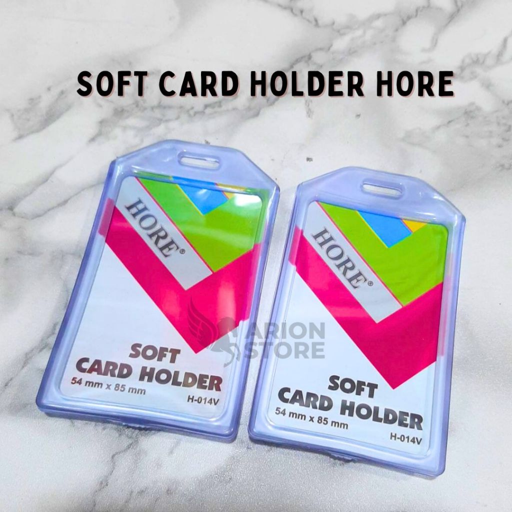 [ARION STORE] NAME TAG / ID SOFT CARD V HORE H-014 5PCS / NAME TAG SILICON [PAX]