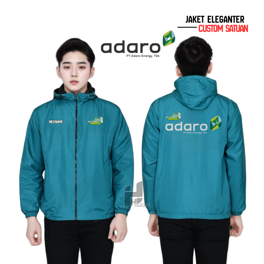 Jaket Adaro Custom Jaket Kerja Perusahaan Tambang Parasut Wf