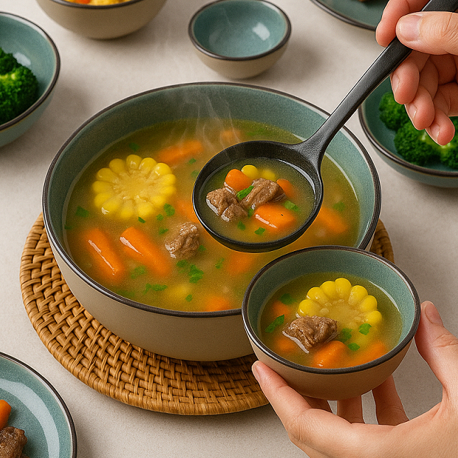 Nate Salad bowl/Mangkok Soup keramik/Noodle bowl HQ