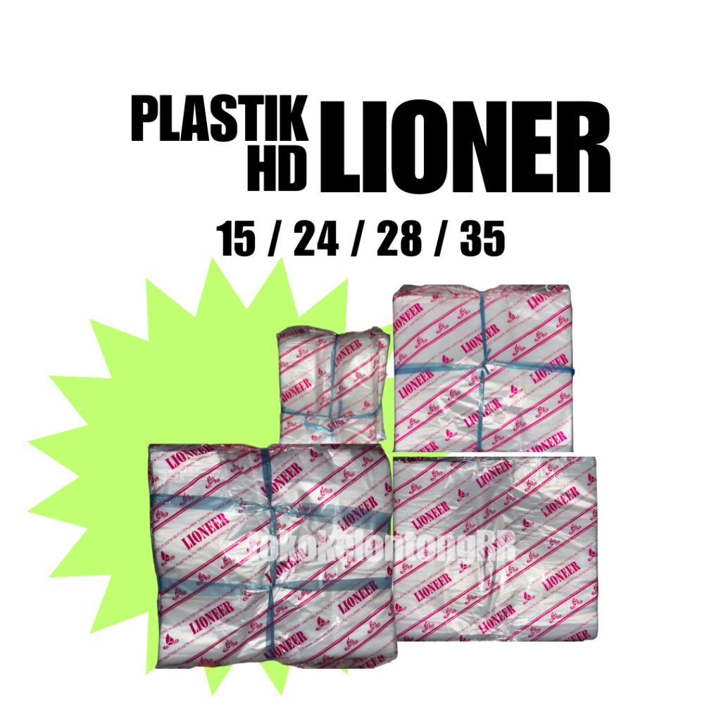 PLASTIK HD LIONER BENING | PLASTIK HD TEBAL BENING | PLASTIK BENING MERK LIONER | PLASTIK HD CAP LIO
