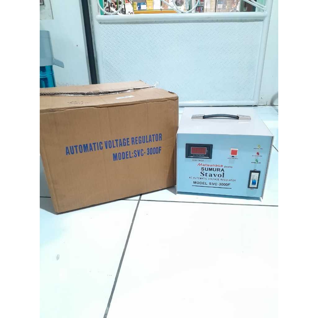 Stabilizer listrik MATSUNAGA 3000wat 3000va 3000watt stavol