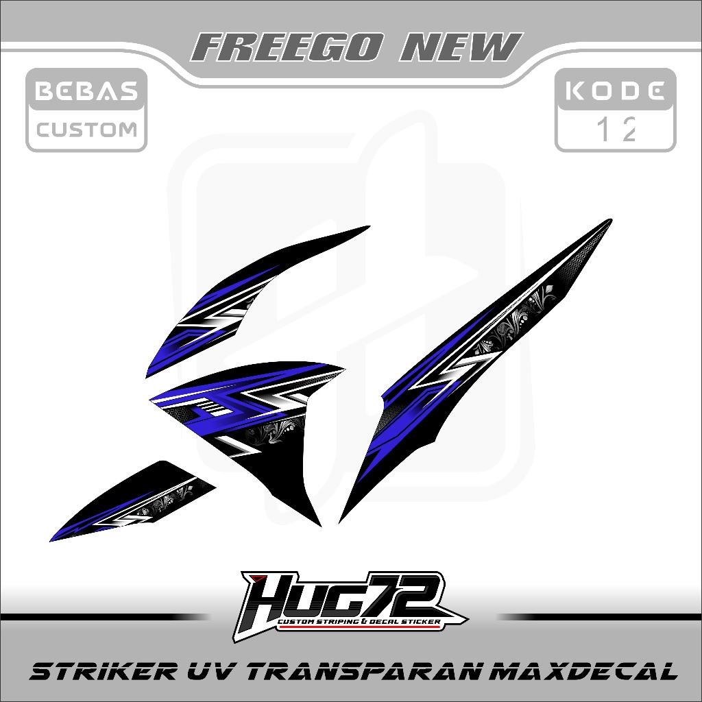 STICKER STRIPING MOTOR FREEGO NEW - STICKER STRIPING MOTOR FREEGO NEW