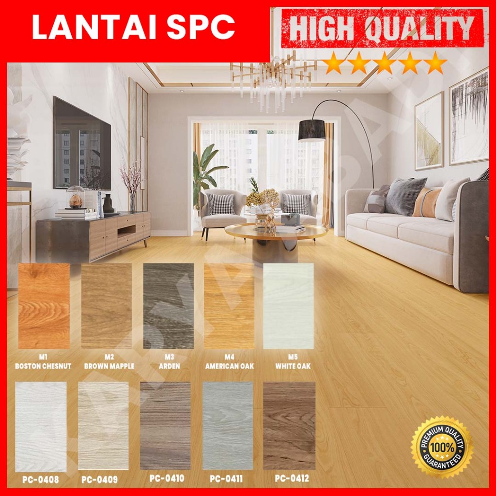 Lantai SPC / SPC Flooring / Flooring SPC Marvel