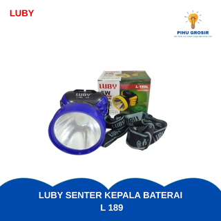 luby senter kepala baterai L 189