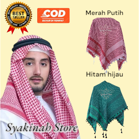 Sorban Laki-Laki Premium New Edition_Sorban Tactikal_Sorban Palestina