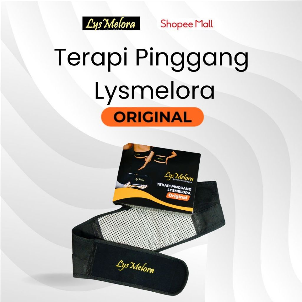LYSMELORA 7pcs - Sabuk Terapi Pinggang Original Lysmelora - Alat Terapi Pinggang Saraf Terjepit Lysm