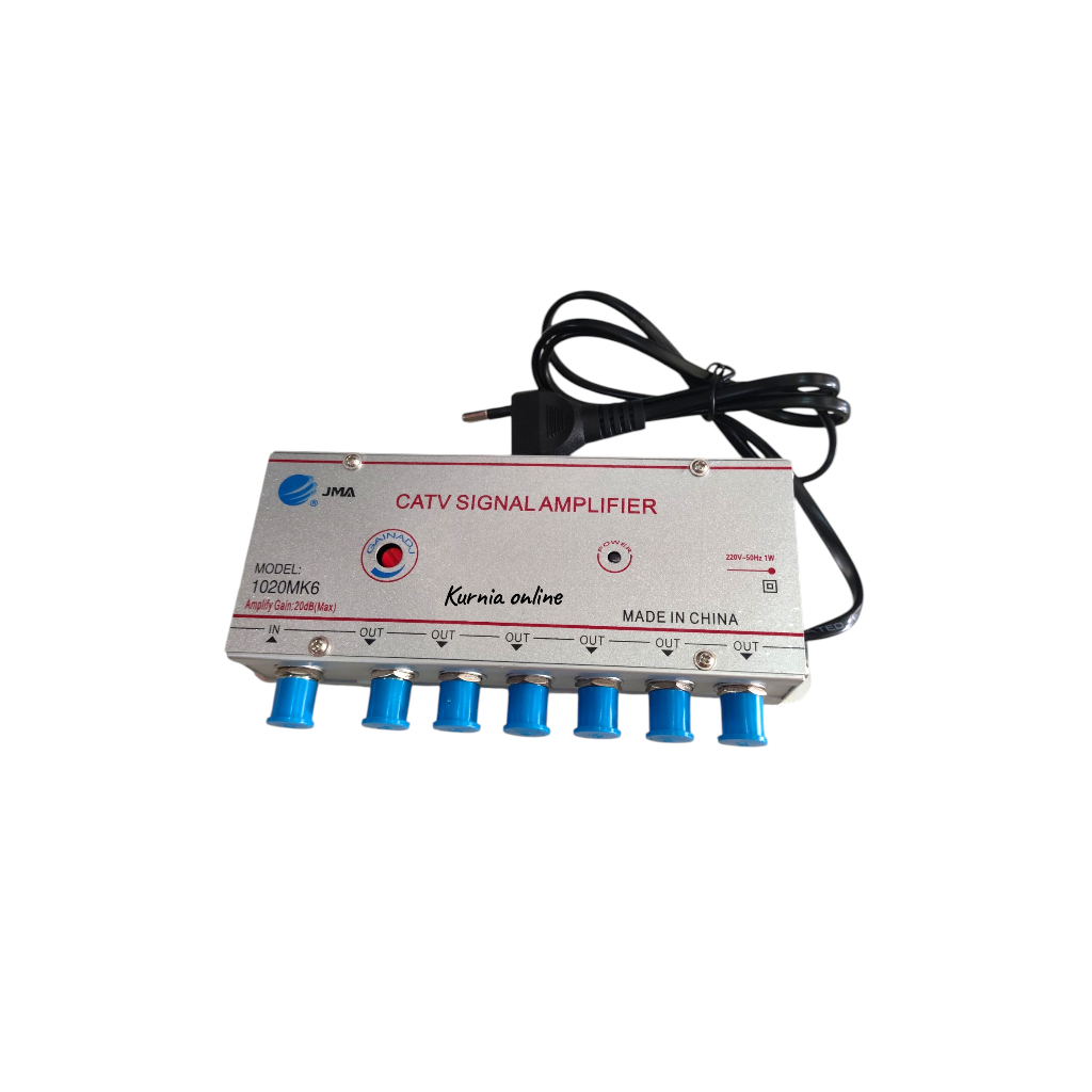 Boster booster CATV 2TV 8TV penguat signal tv uhf siaran digital