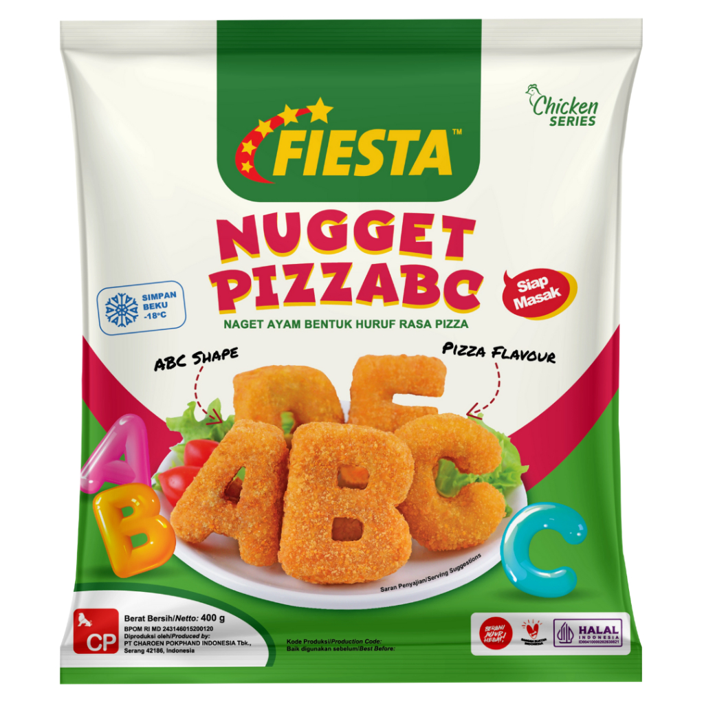 FIESTA NUGGET PIZZA ABC 400GR
