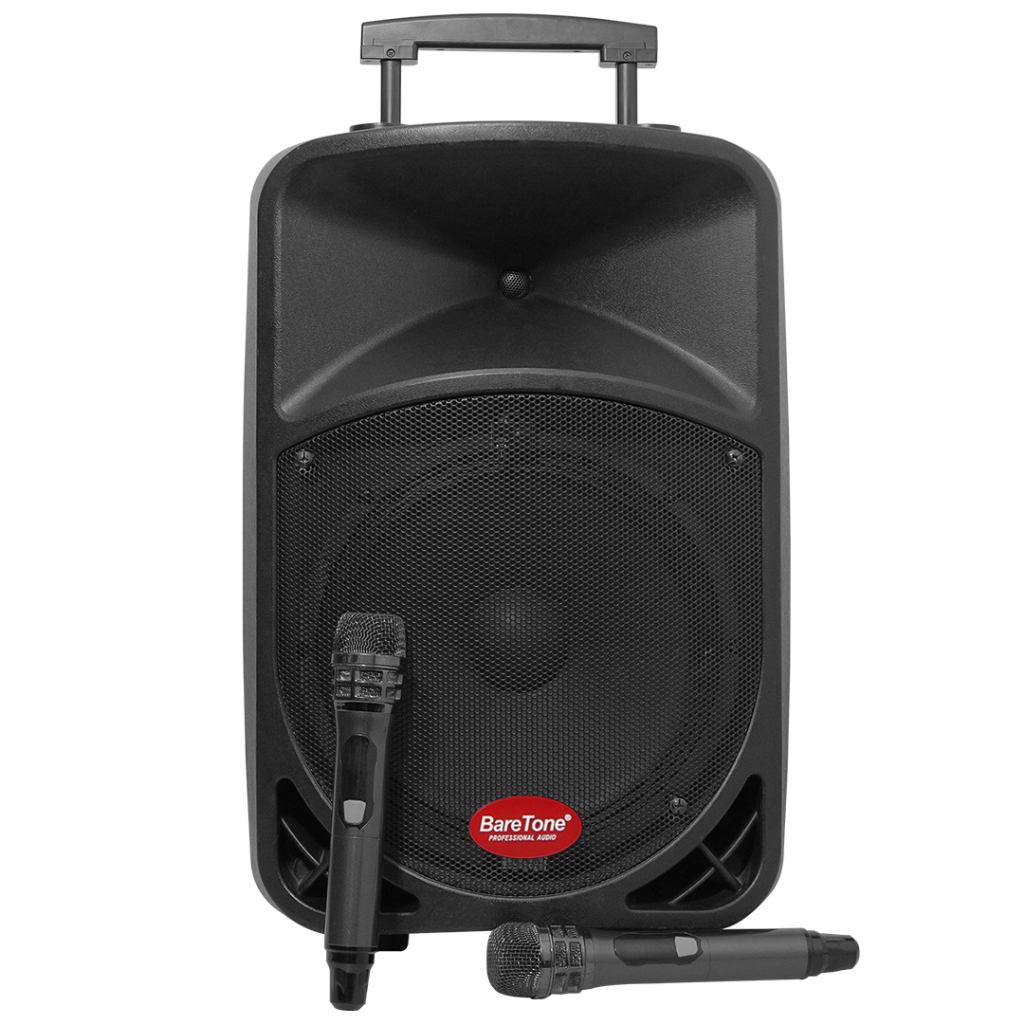 PORTABLE SPEAKER BARETONE 12" BT-3H1212 BWR