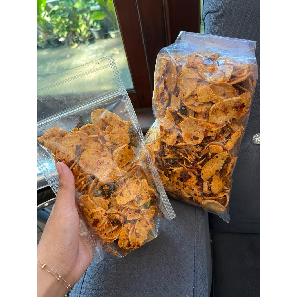 

Basreng ori/pedas daun jeruk