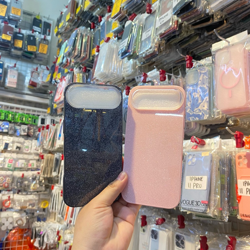 SILIKON JELLY GLITTER IPHONE 17  Air New Silikon jelly Case glitter iphone 17 Air
