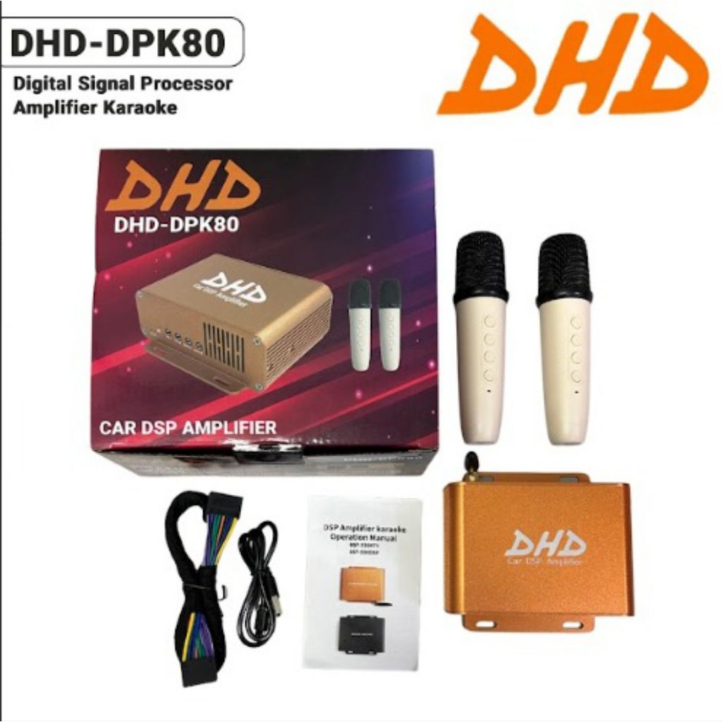 DSP Prosesor DHD DPK80 Mix – Kontrol Suara Audio Mobil Maksimal