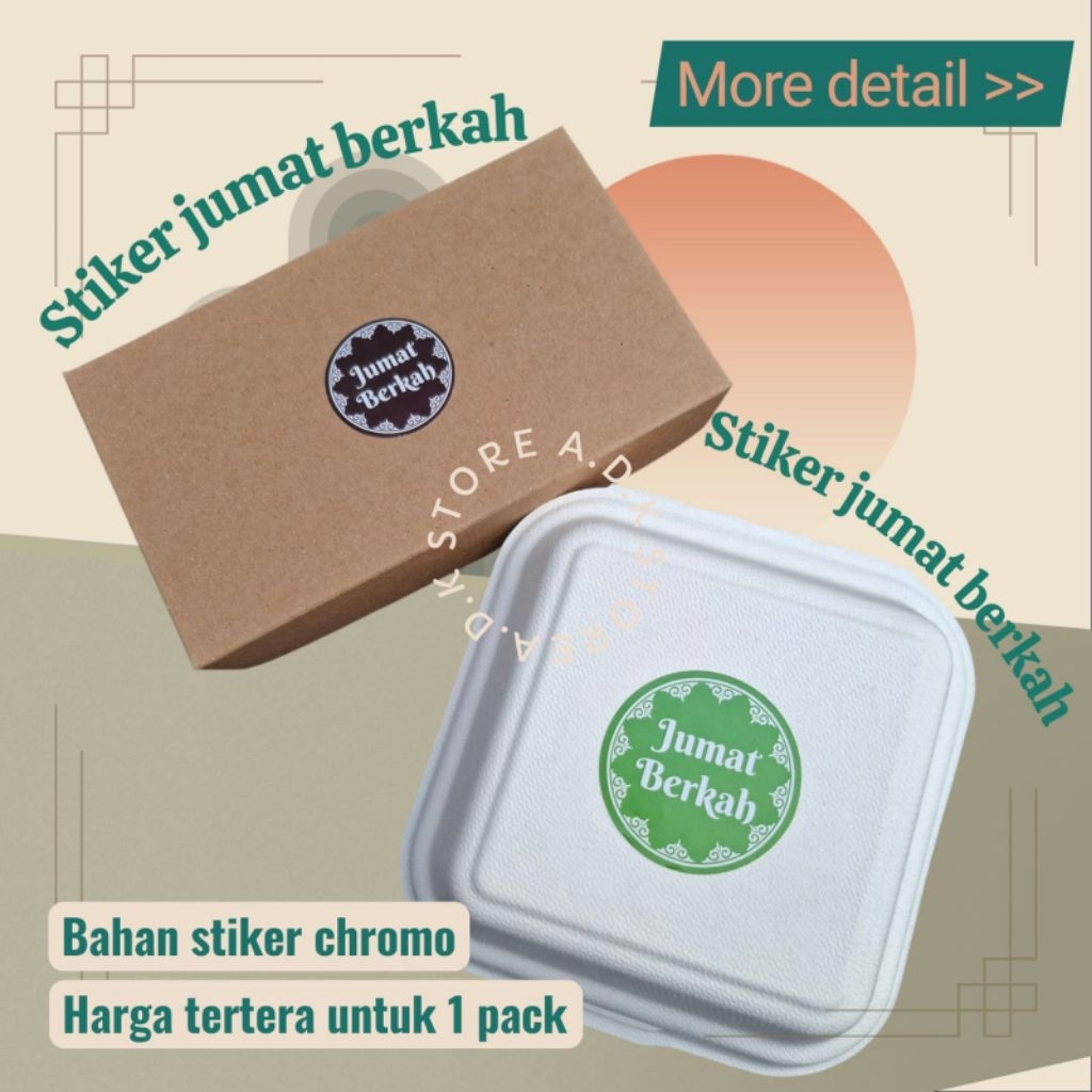 STIKER BULAT JUMAT BERKAH