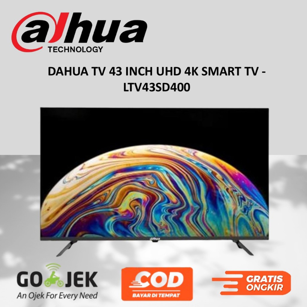 DAHUA TV 43 INCH UHD 4K SMART TV - LTV43SD400