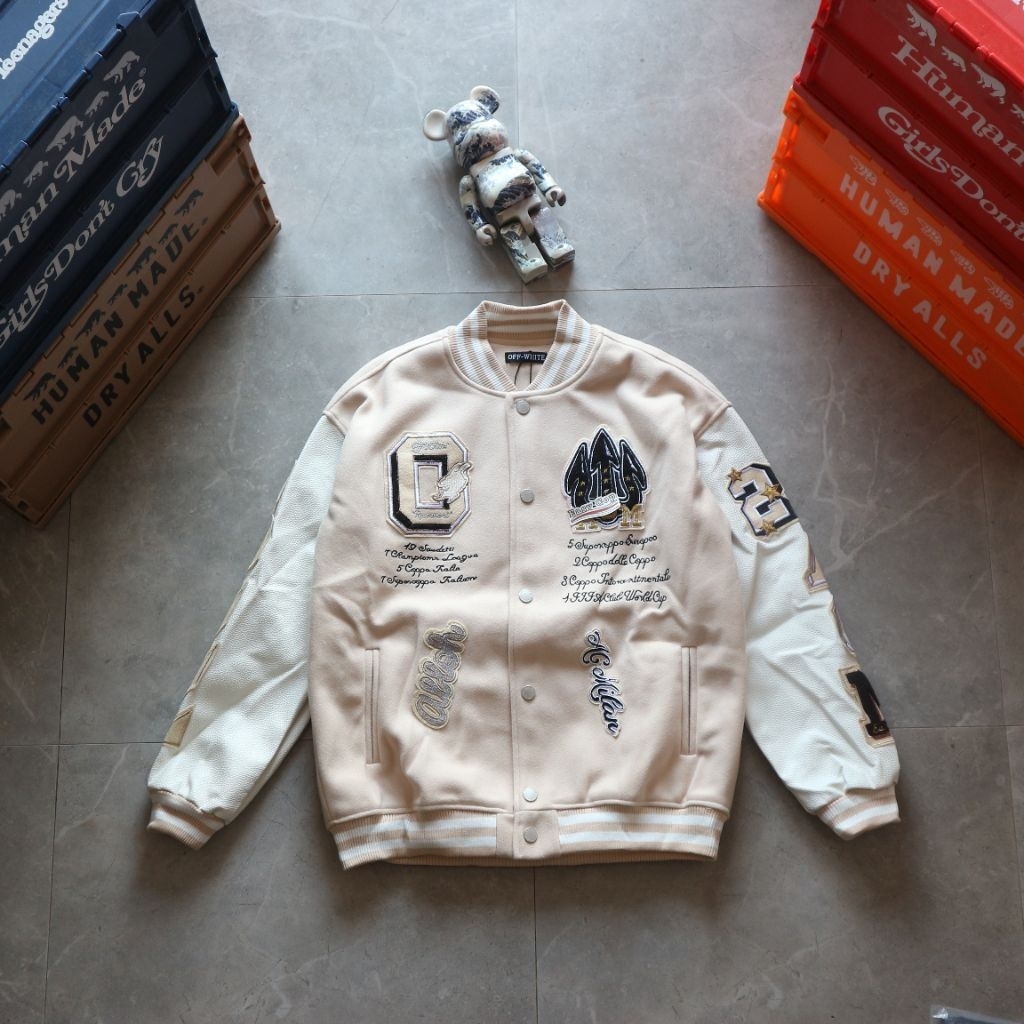 VARSITY JACKET OW "AC MILAN" OG 1:1 JPN MARKET