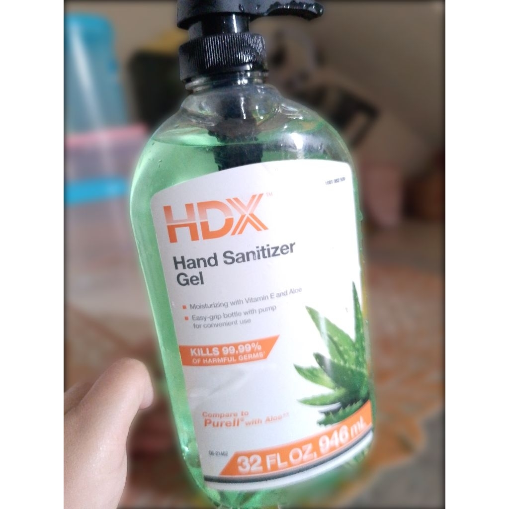 HDX Hand sanitizer Gel 32FL OZ,946ml
