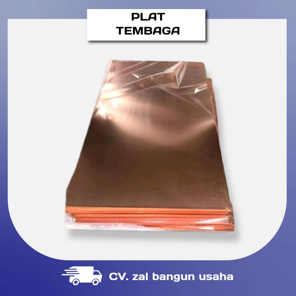 Plat tembaga tebal 10mm x 5cm x 5cm