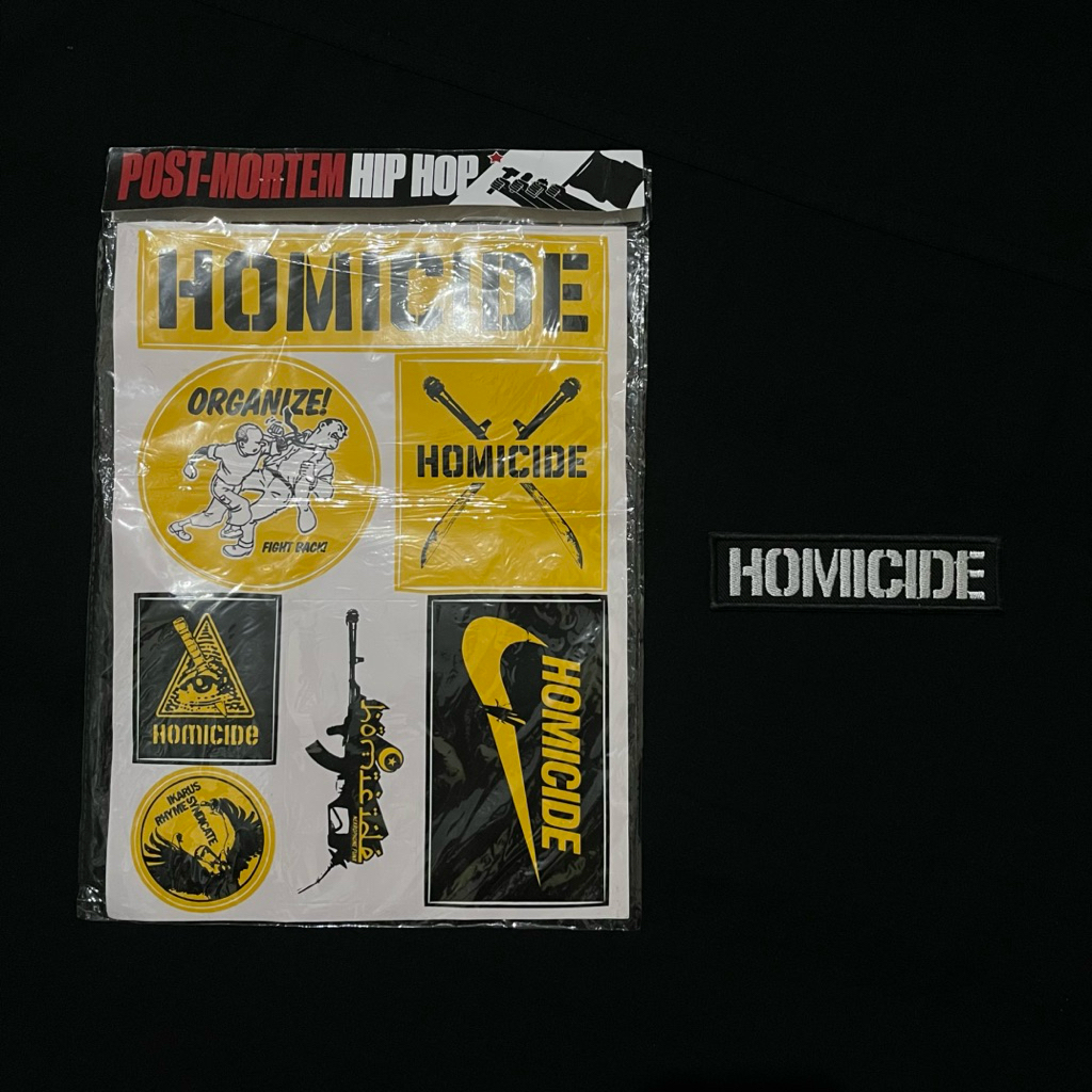 Sticker Pack & Patch Homicide