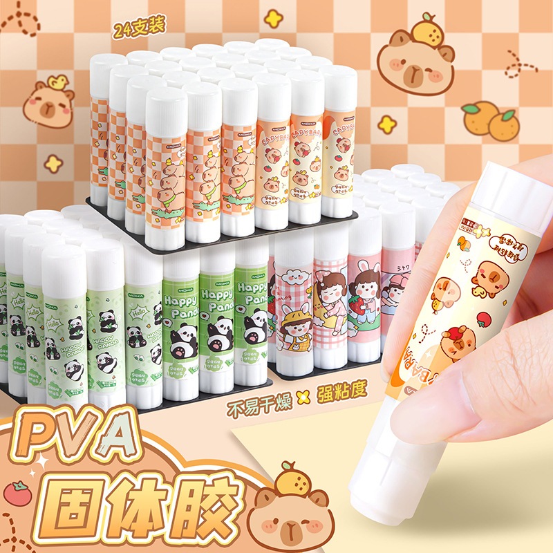 

Capybara & Panda Glue Stick / Lem Stik - 9 gr