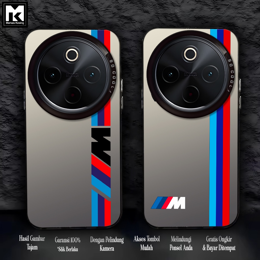 Case VIVO IQOO Z10 Softcase VIVO Premium Matte Hard Case - Case So Cool IMD - Case Hologram Glosy Mo