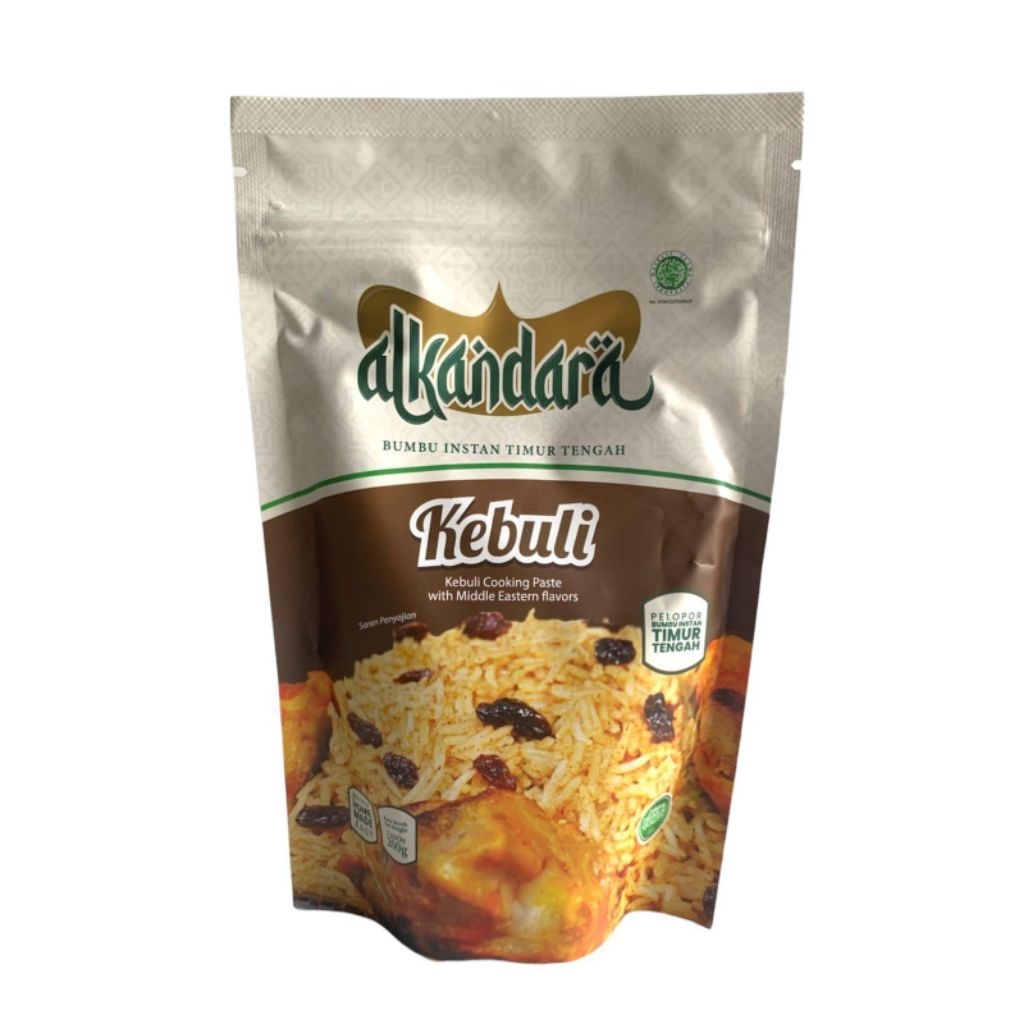 Paketan Beras Basmati Dan Bumbu Alkandara
