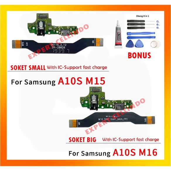 Paket Flexible UI Board + Flexible Cas Main Board Samsung A10s A107