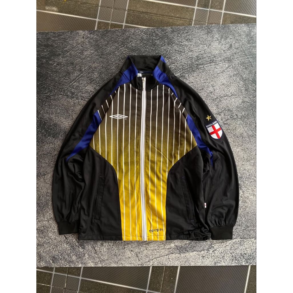 Tracktop vintage 1990 Umbro Inggris Authentic