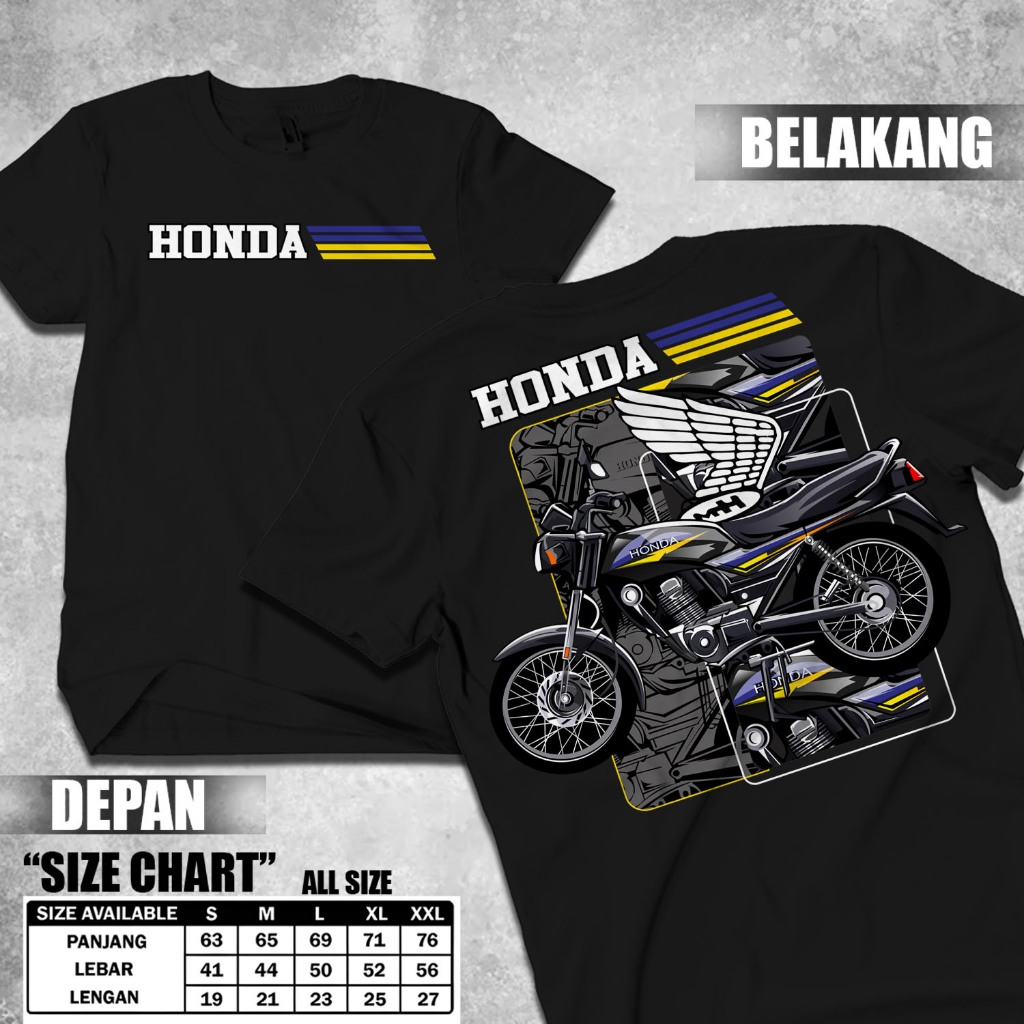 KAOS HONDA GL - KAOS GL100 GL200 GL MAX CB CLASIC - KAOS MURAH - KAOS PREMIUM - KAOS TERBARU - KAOS 