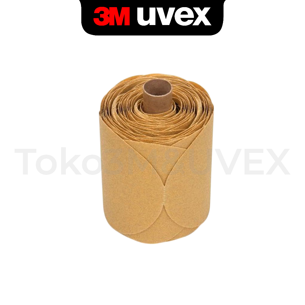 3M Stikit Gold Paper Disc Roll 216U, 5" x NH P120-7000028126