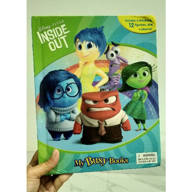 My Busy Book Inside Out Disney Pixar Preloved