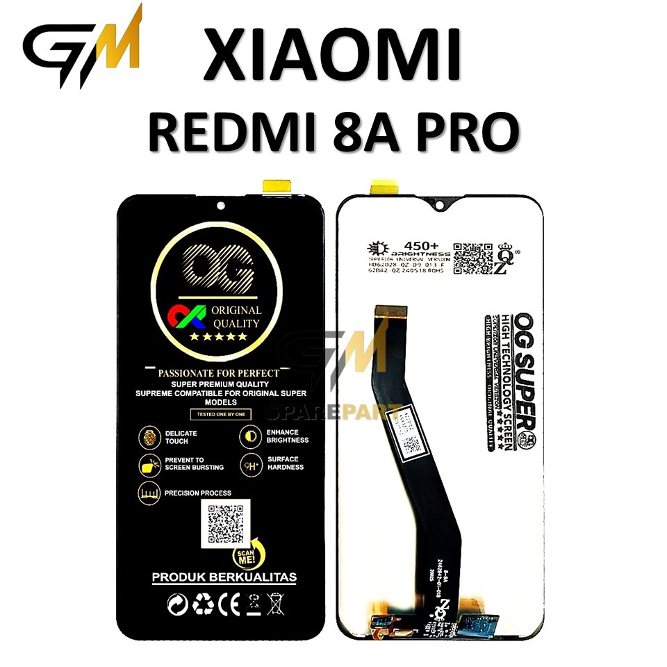 LCD TOUCHSCREEN XIAOMI REDMI 8A PRO ORIGINAL 100% FULLSET