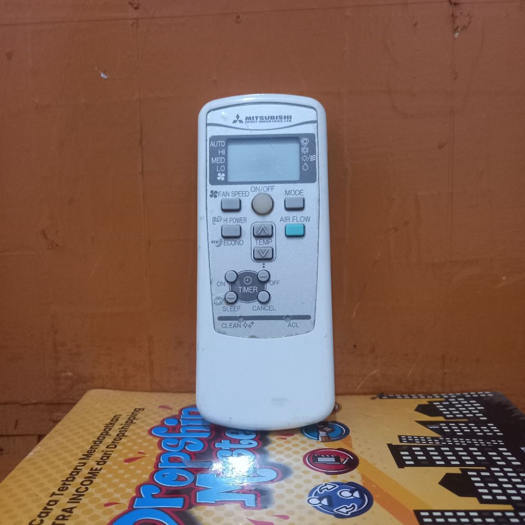 REMOTE AC MITSUBISHI SERI RKX502A001B ORIGINAL