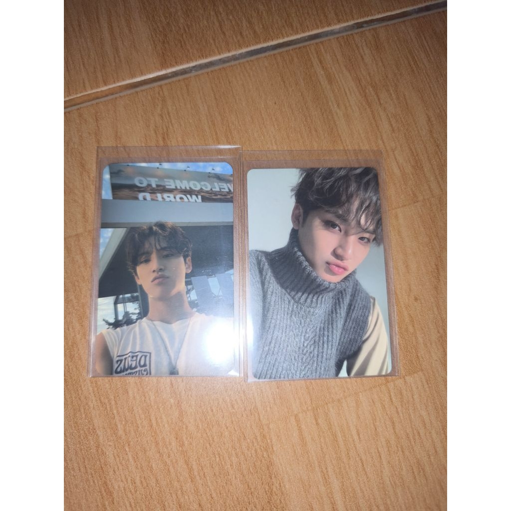 TAKE ALL PC photocard seventeen svt mingyu pout deus