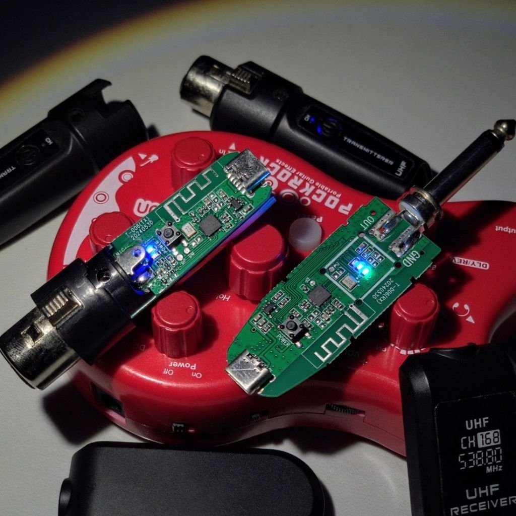 XLR Akai Wireless Transmitter Bekas