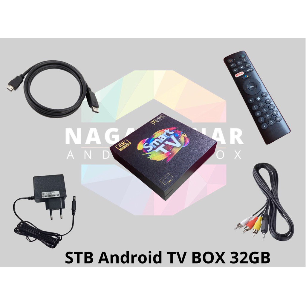 ANDROID TV BOX STB ANDROID 4K 32GB