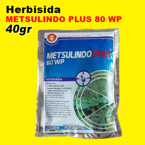 HERBISIDA | METSULINDO | METSULINDO 80 WP | METSULINDO 40 GRAM | METSULINDO PLUS