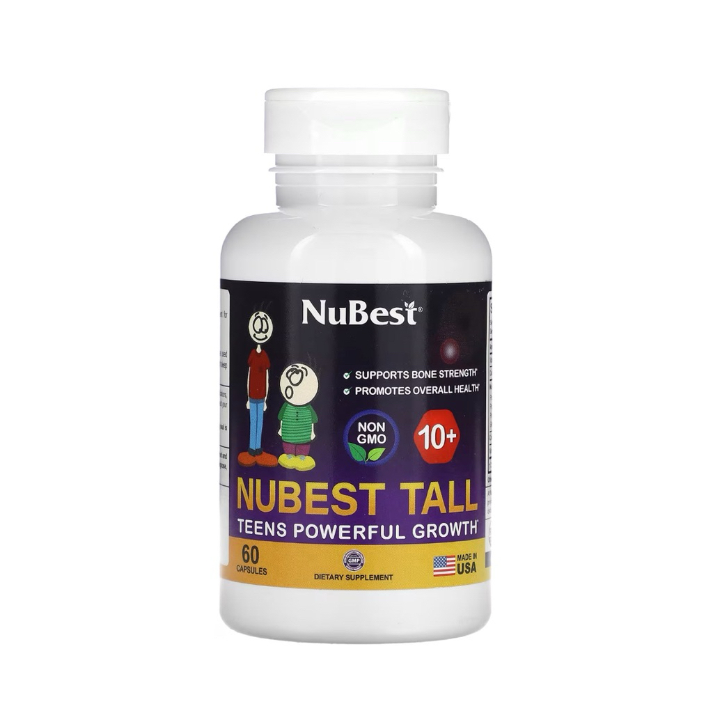 Nubest Tall 10+ Teens Powerful Growth 60 Caspules