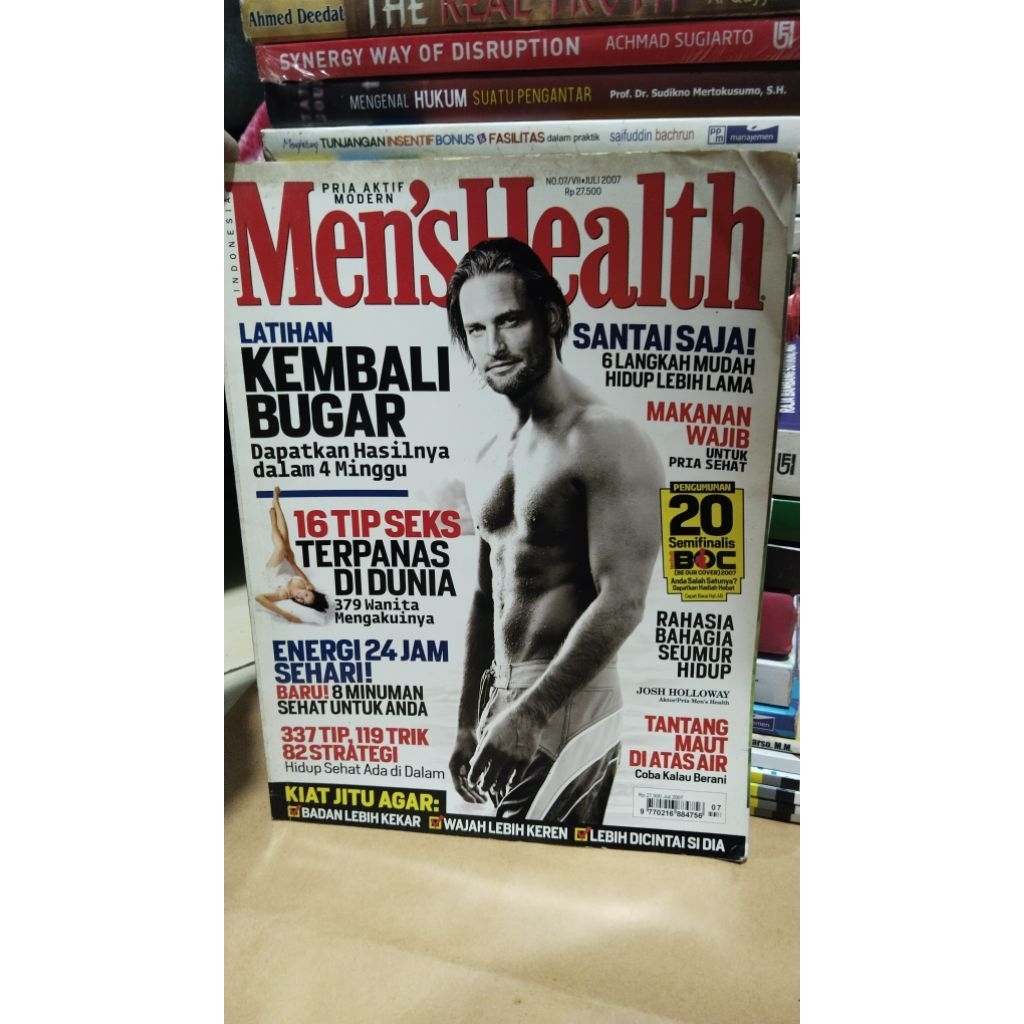 MAJALAH MEN'S HEALTH ,KEMBALI BUGAR